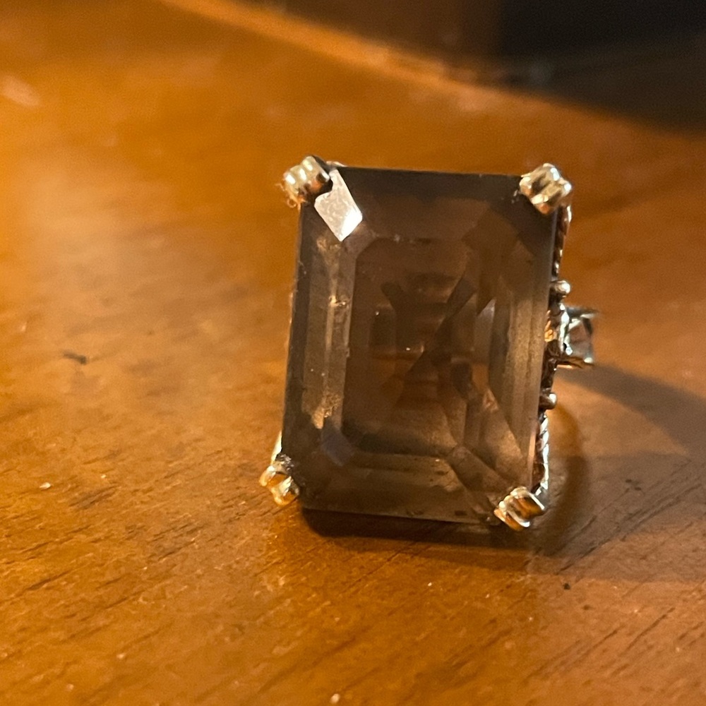Stephen Dweck beautiful Smokey Quartz ring. SALE